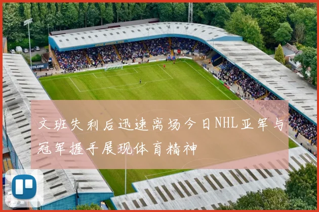 文班失利后迅速离场今日NHL亚军与冠军握手展现体育精神